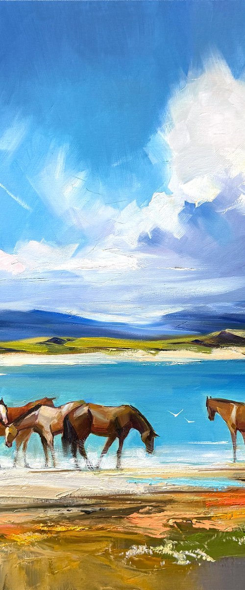 Freedom meets the horizon by Tetiana Bond