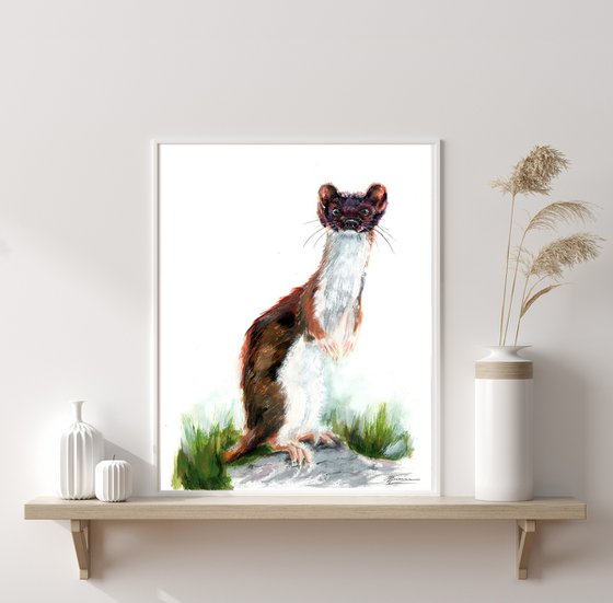 Weasel Painting