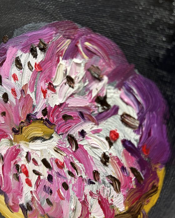 Still Life with Pink Donut