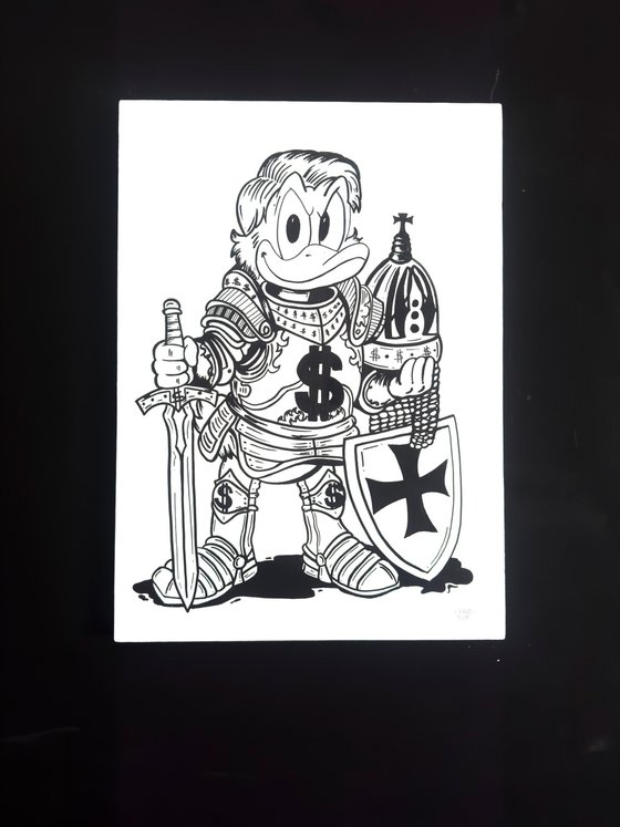 Ready for this new adventure - Scrooge Knight