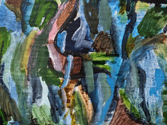 Greenish blue
