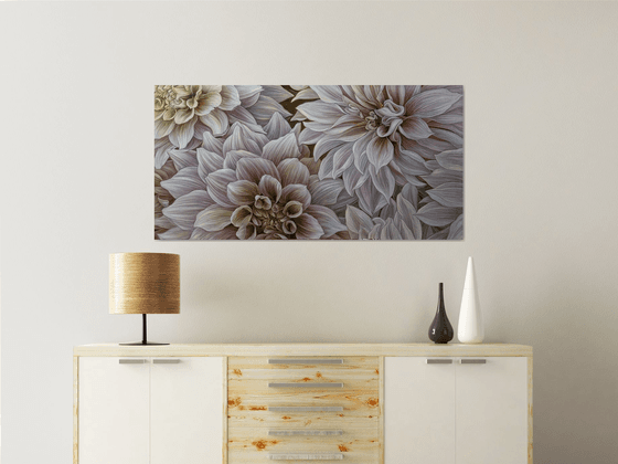 Blush Dahlia Garden