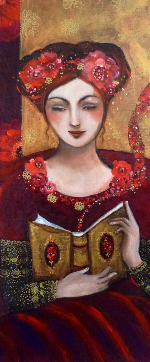 Magic words. 46 x 55 cm by Loetitia Pillault