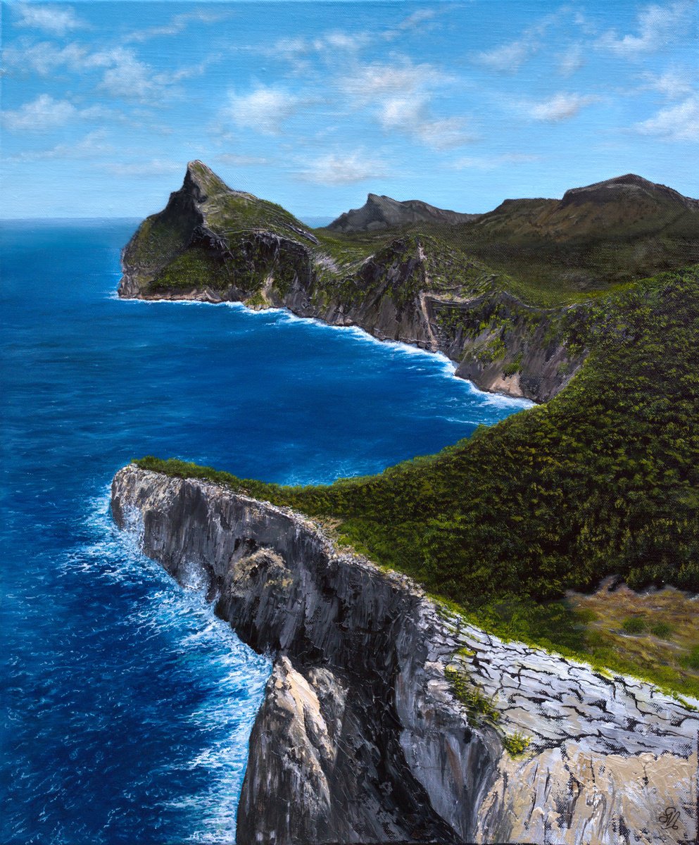 Mirador Es Colomer By Simona Nedeva, 20 X 24, Artwork For Sale On Artfinder