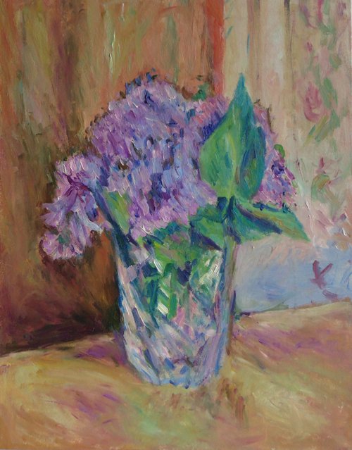 Small bouquet of lilac by Alexander Shvyrkov