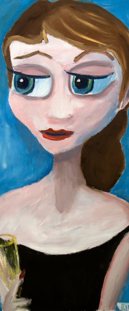 Champagne Eyes by Ryan  Louder