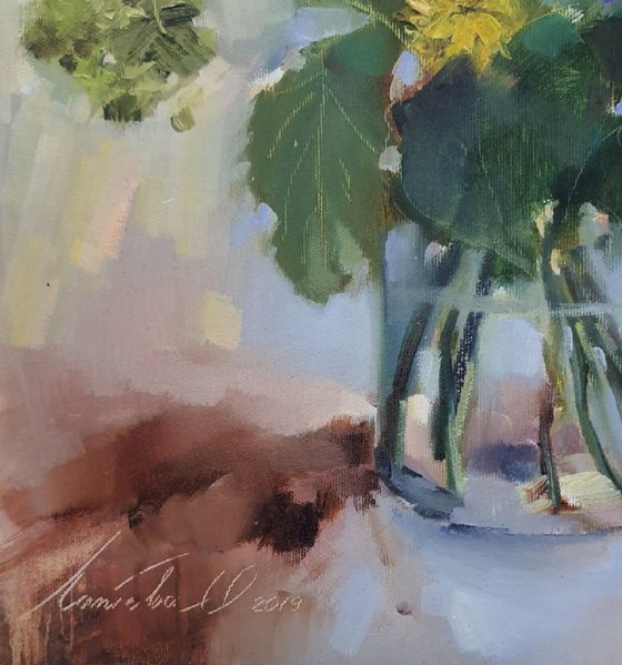 The sun is made up of flowers