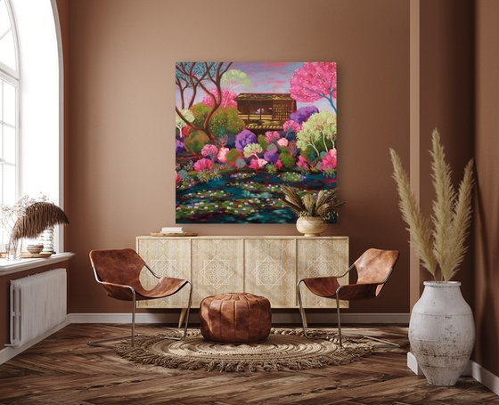 Evening Waterlilies
