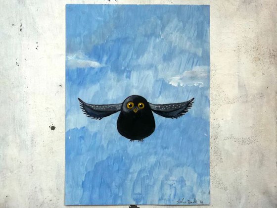 The flight of the blackbird