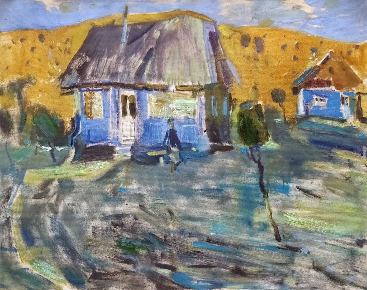 Landscape summer by Jaroslav Leonets