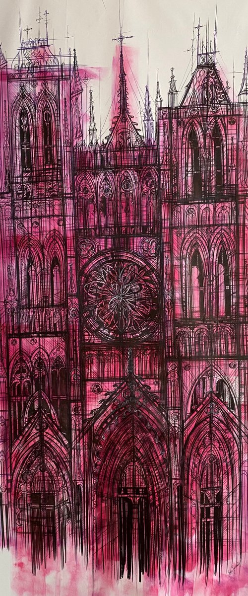 Notre-Dame Cathedral by Maria Susarenko