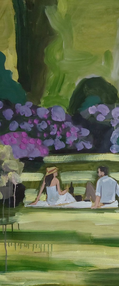 In the Garden by Svitlana Brazhnikova