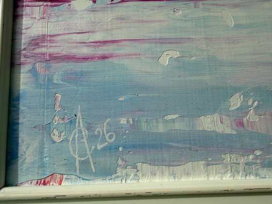 Silence between the waves. Diptych