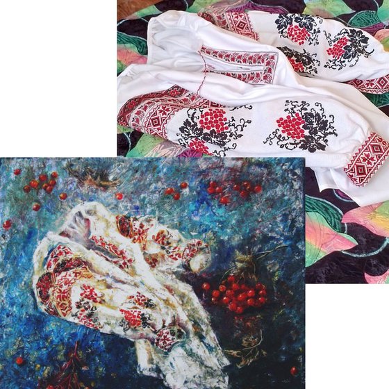 Embroidery, Series: Conversations of Objects