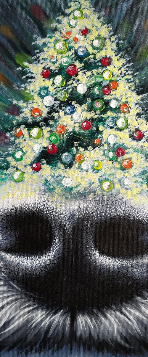 Christmas on the nose by Anna Shabalova