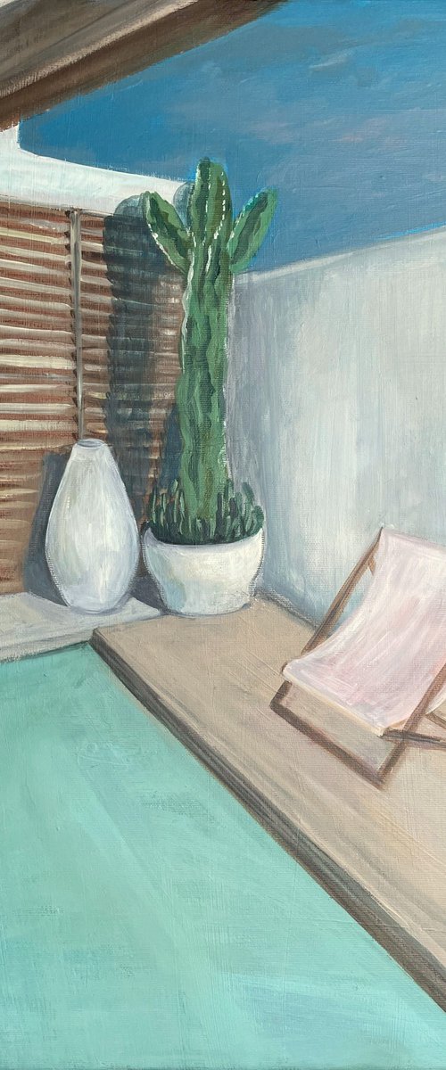 By the pool - I by Nadya  Peovska