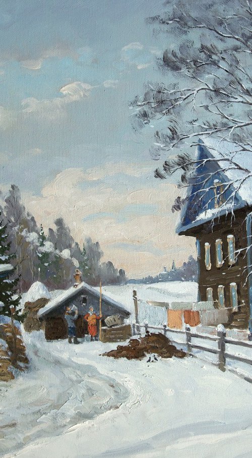 Mishukovo Village by Alexander Alexandrovsky