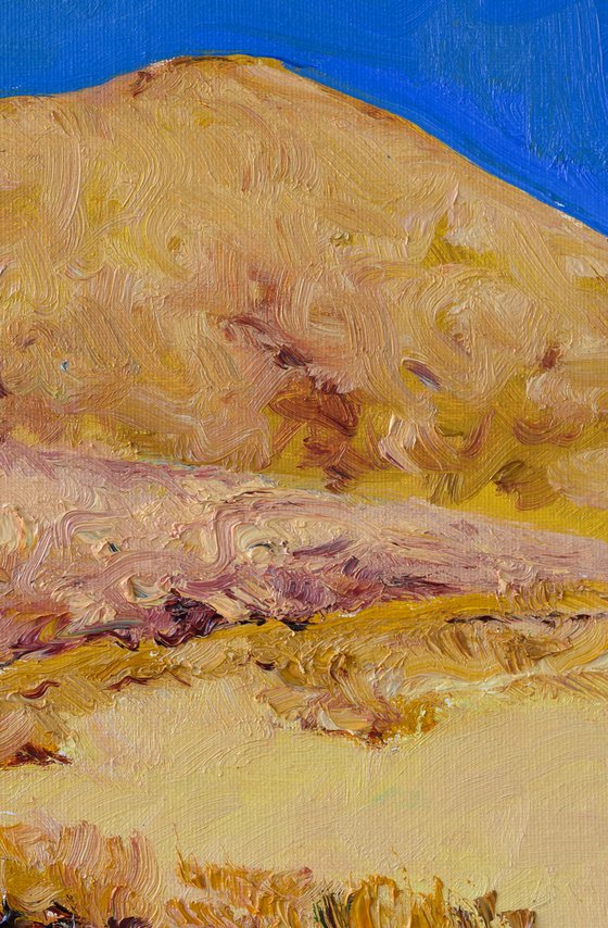 Desert. Golden Hills