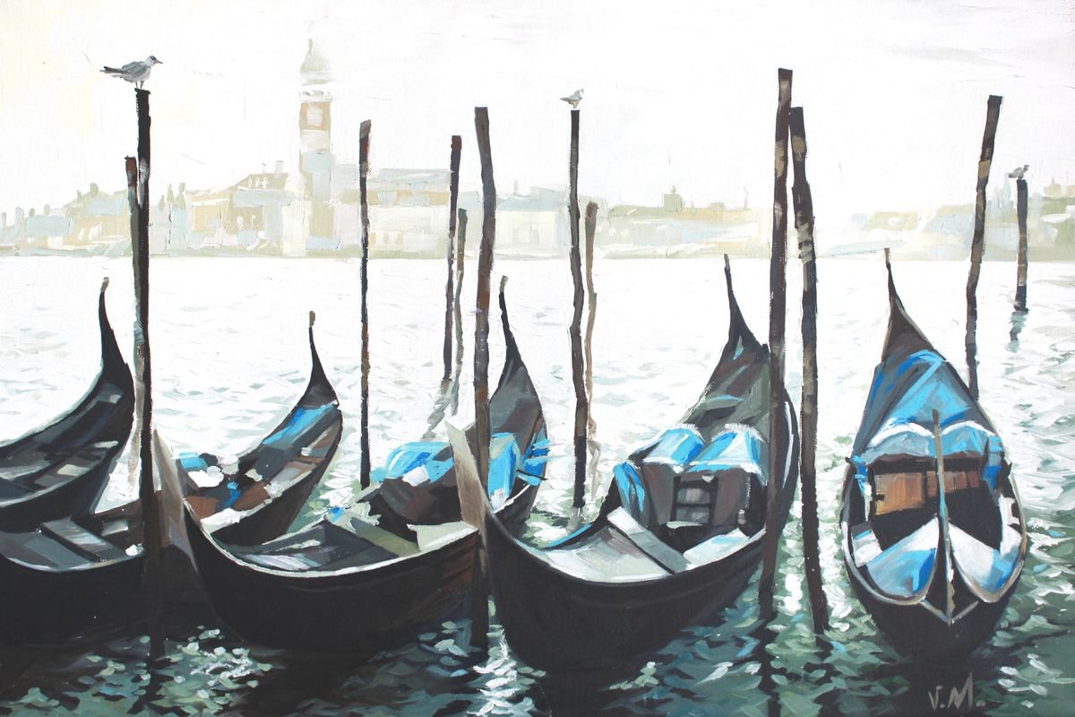 Water Paradise Venice by Volodymyr Melnychuk