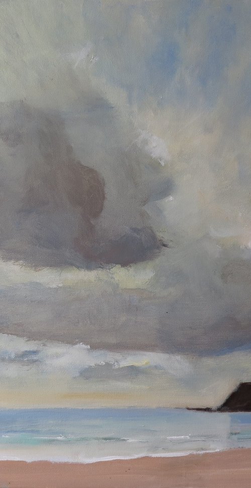 Scarborough Castle, Oct 7 by Malcolm Ludvigsen