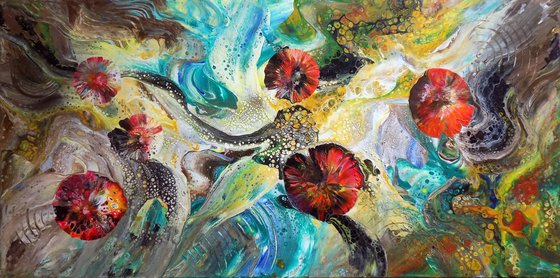 The energy of flowers