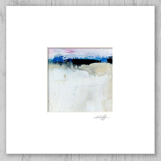 Serenity Walk 129 - Abstract Painting by Kathy Morton Stanion