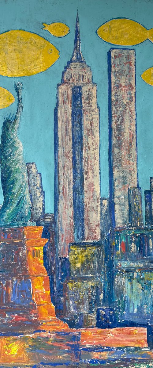 NYC fish by Denys Kuvaiev