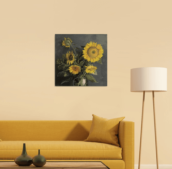 Sunflowers bouquet