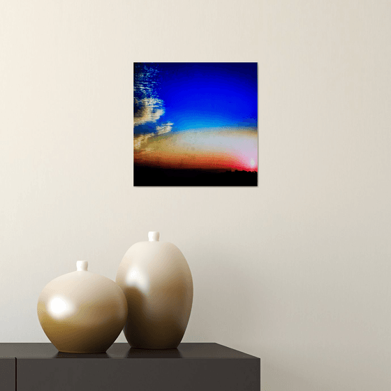 Vivid Sunset #1 Limited Edition 1/50 10x10 inch Photographic Print.