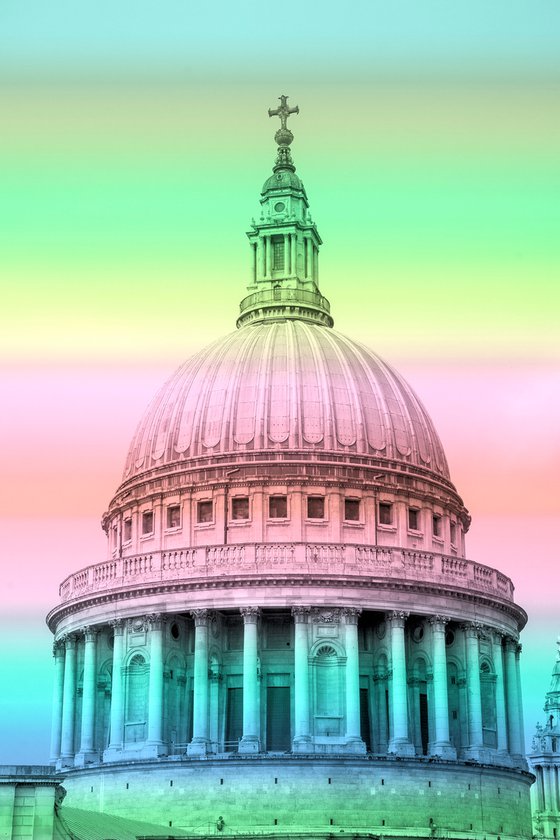 St Pauls Cathedral : Colourful 1/20 12X18