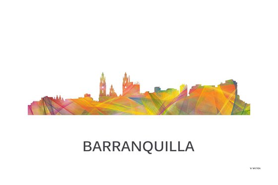 Barranquilla, Colombia Skyline WB1
