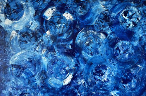 Blue Circle of Peace by Juan Jose Garay