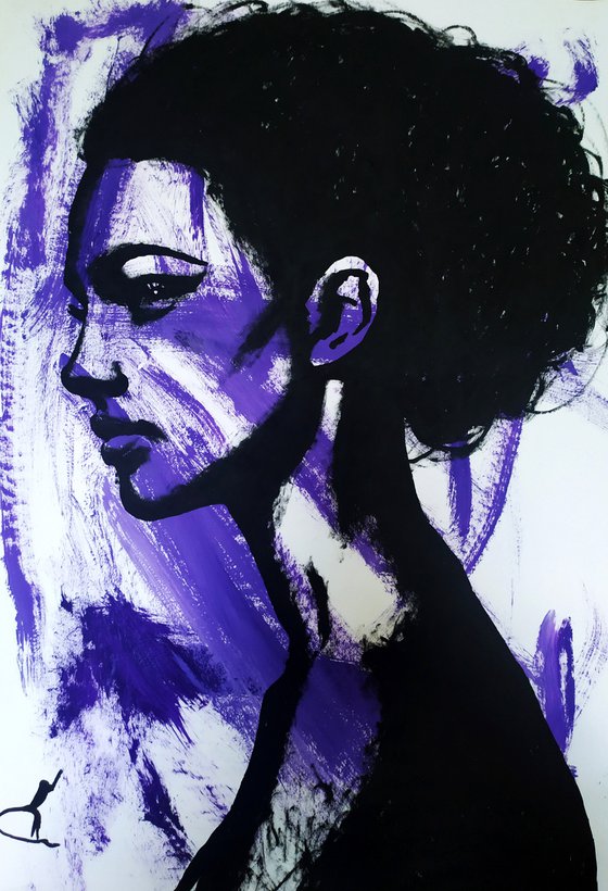 Purple girl #2