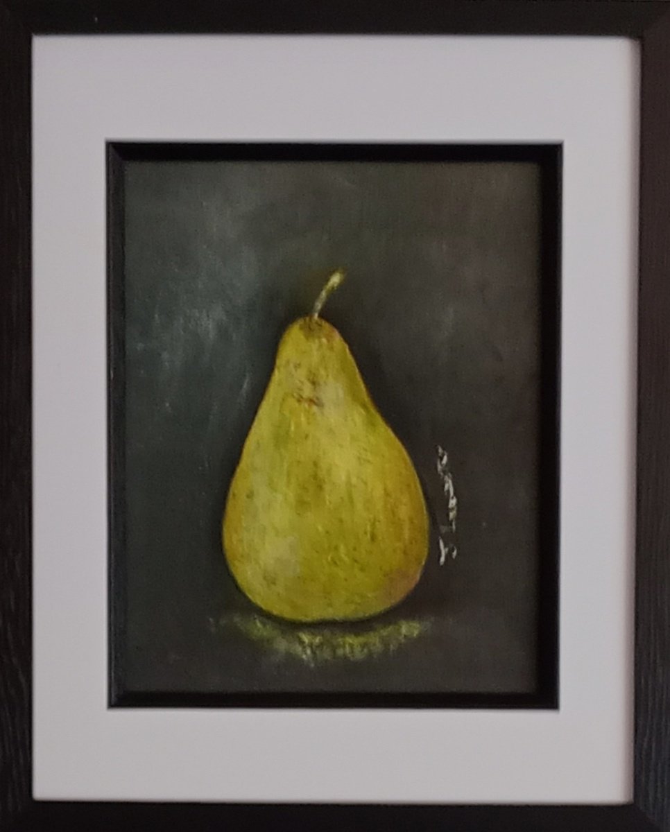 Impressionistic Still Life Acrylic Painting By James Lancaster, 12 X 15, Emerald Solitude, Original Artwork