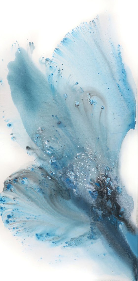 Nature 153 – Abstract Turquoise Plume