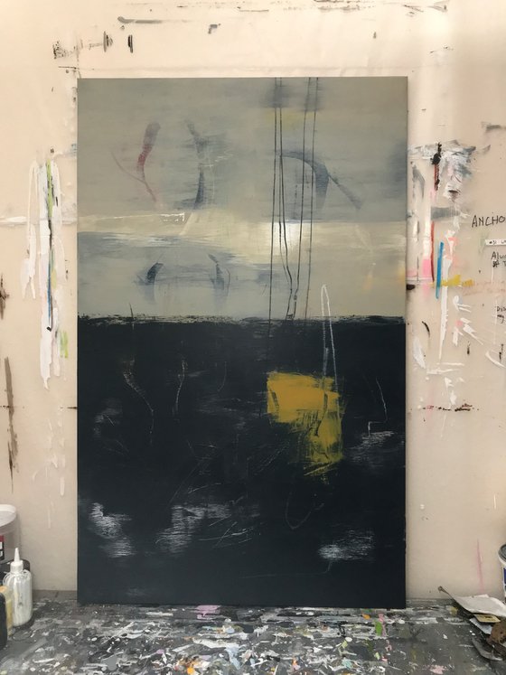 Do You Believe In Nowhere Minimalist Painting