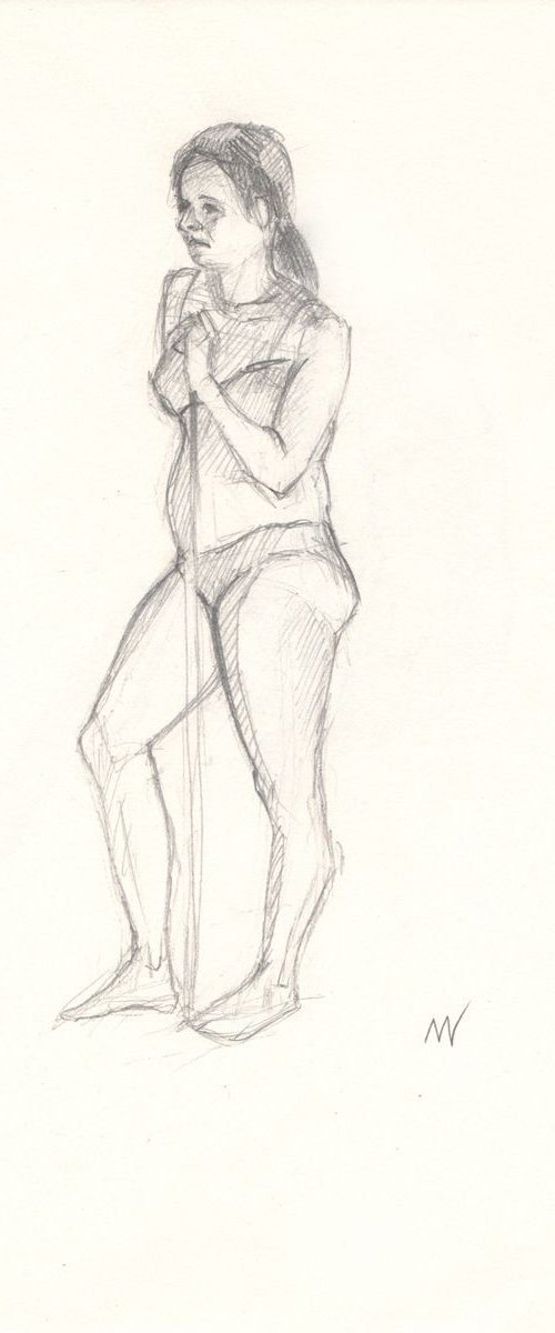 Sketch of Human body. Woman.79 by Mag Verkhovets