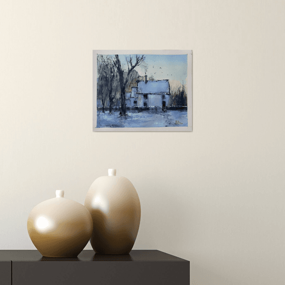 A moonlit winters night….