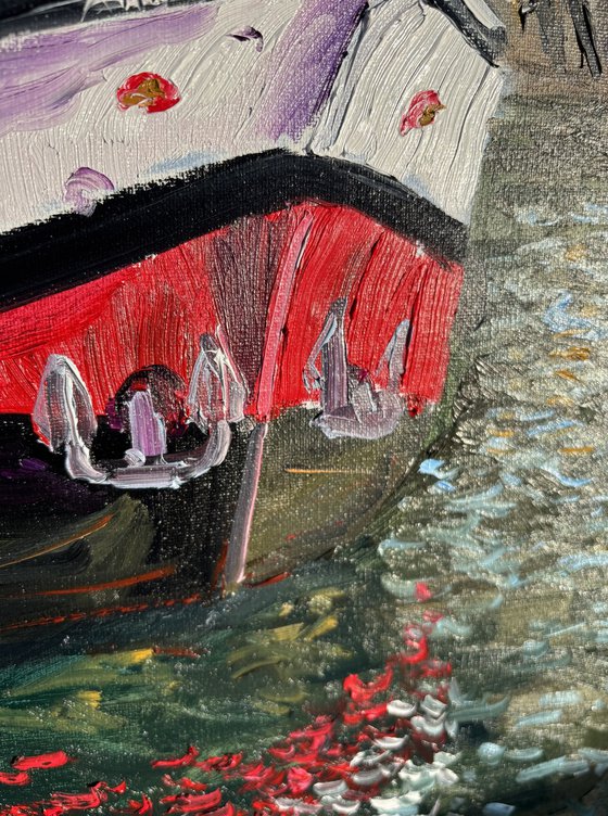The Houseboat on the Canal