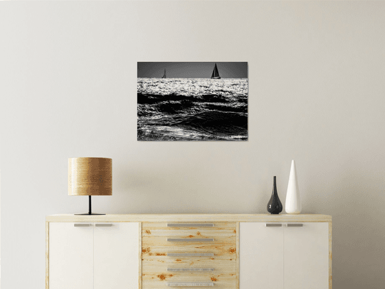 Two Sailboats | Limited Edition Fine Art Print 1 of 10 | 60 x 40 cm