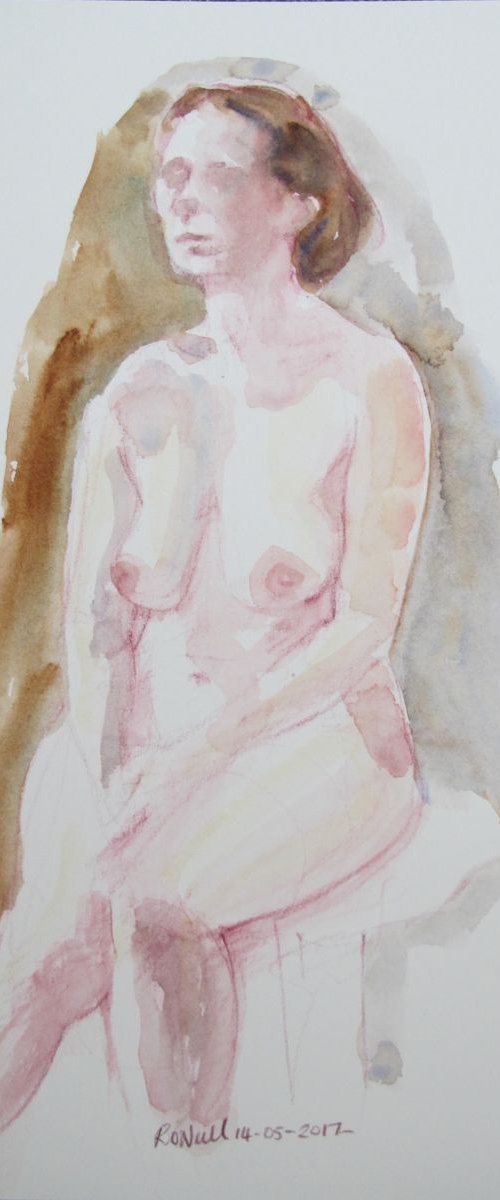 Seated nude by Rory O’Neill