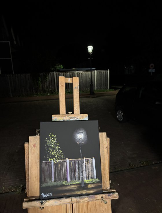 Street lights in the Dark