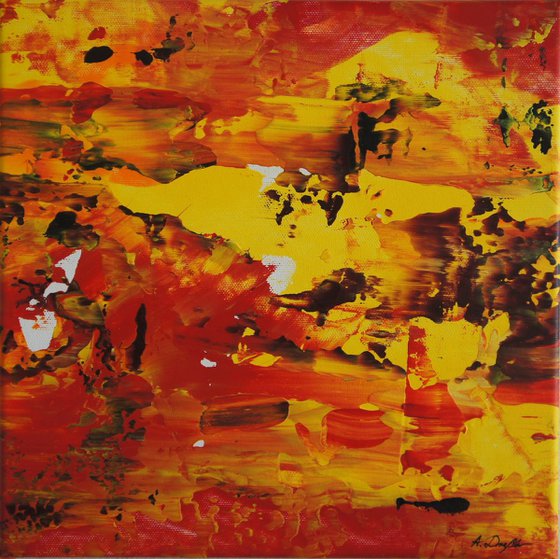 A Square Foot On The Richter Scale IX (30 x 30 cm) (12 x 12 inches)