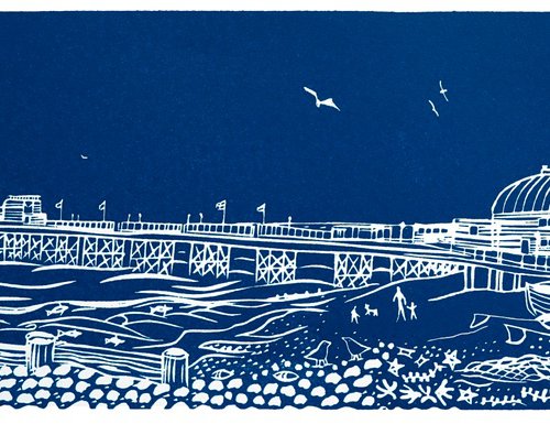 Worthing Pier II by Rosemary Jones