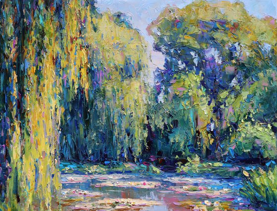 "Water Lily Pond"