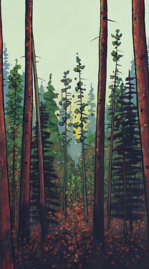 The Solemn Woods by Sage Mountain Studio