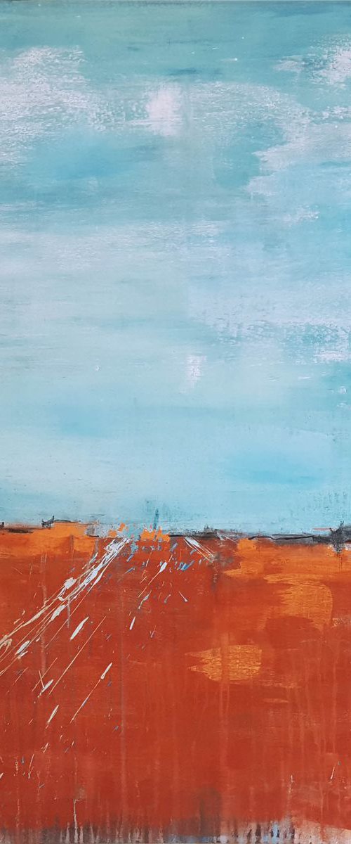 Turquoise in bronze No2 by Stefanie Rogge