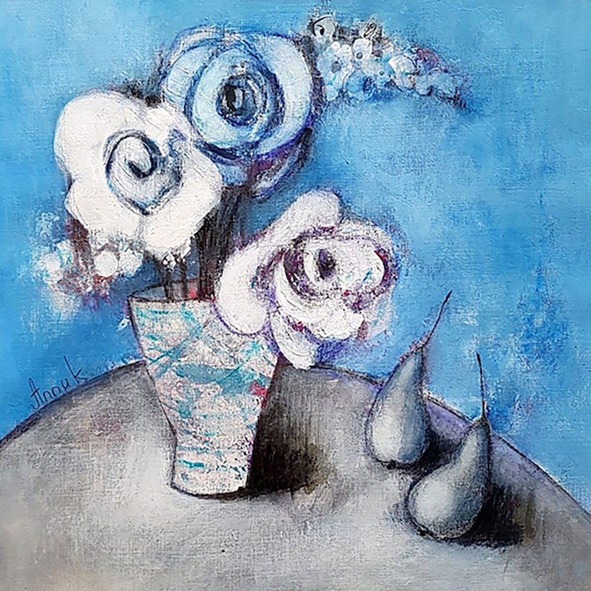 Blue Harmony by Anna Soghomonyan