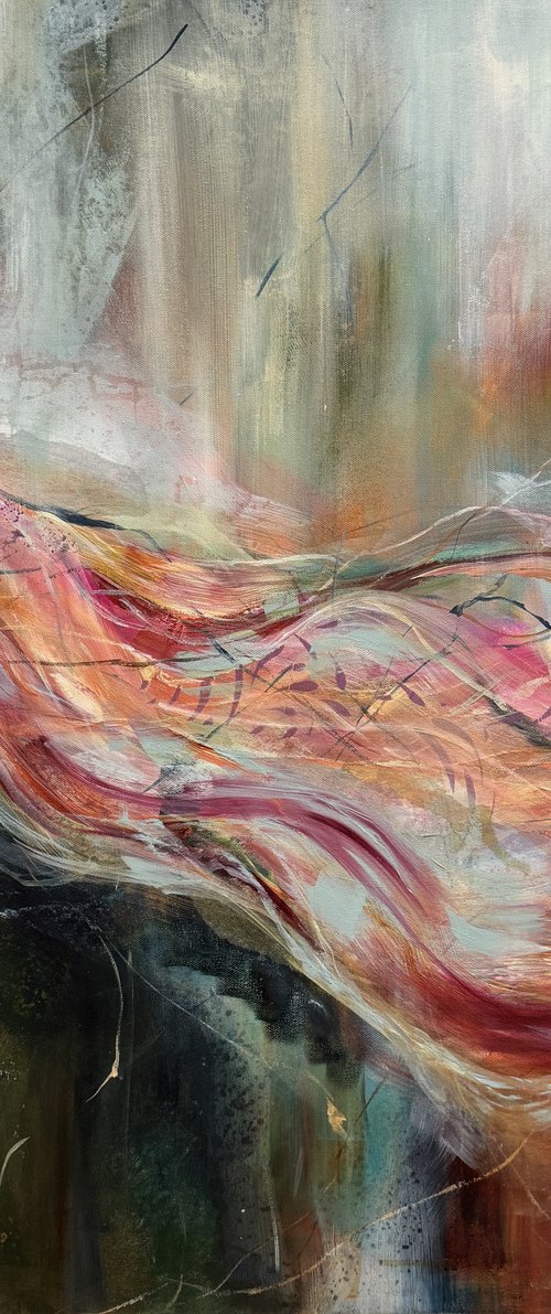 A Current of Flowers - series Hidden Gardens by Maria Dilmann