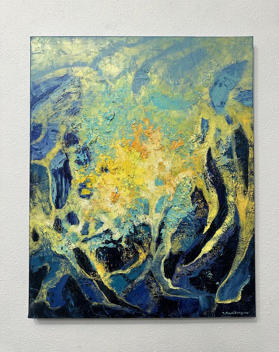 Valley Sunrise 40x50cm.